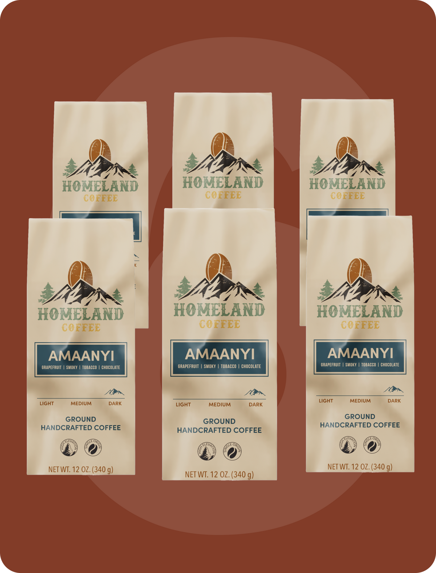 AMAANYI Dark Roast Ground Coffee