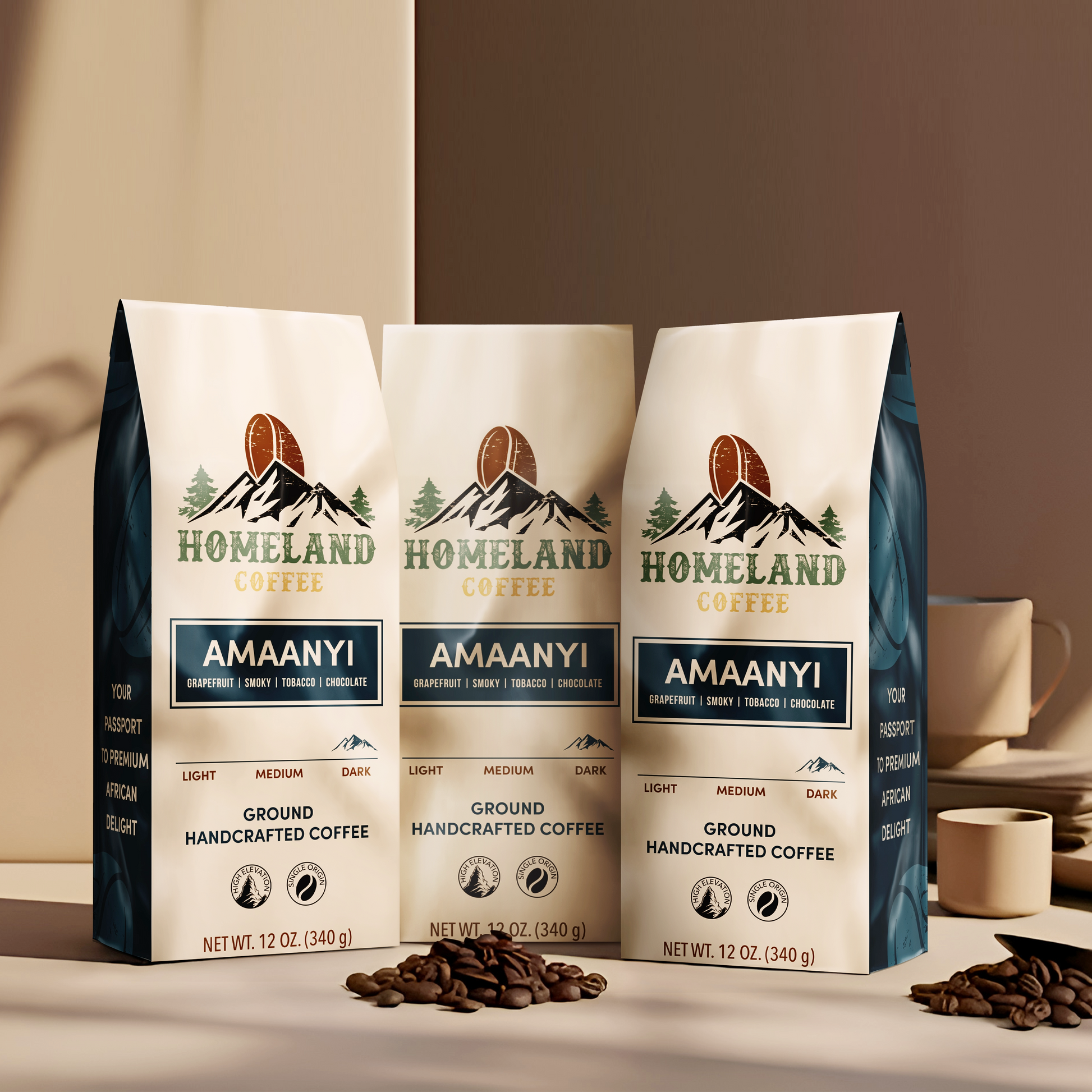 AMAANYI Dark Roast Ground Coffee