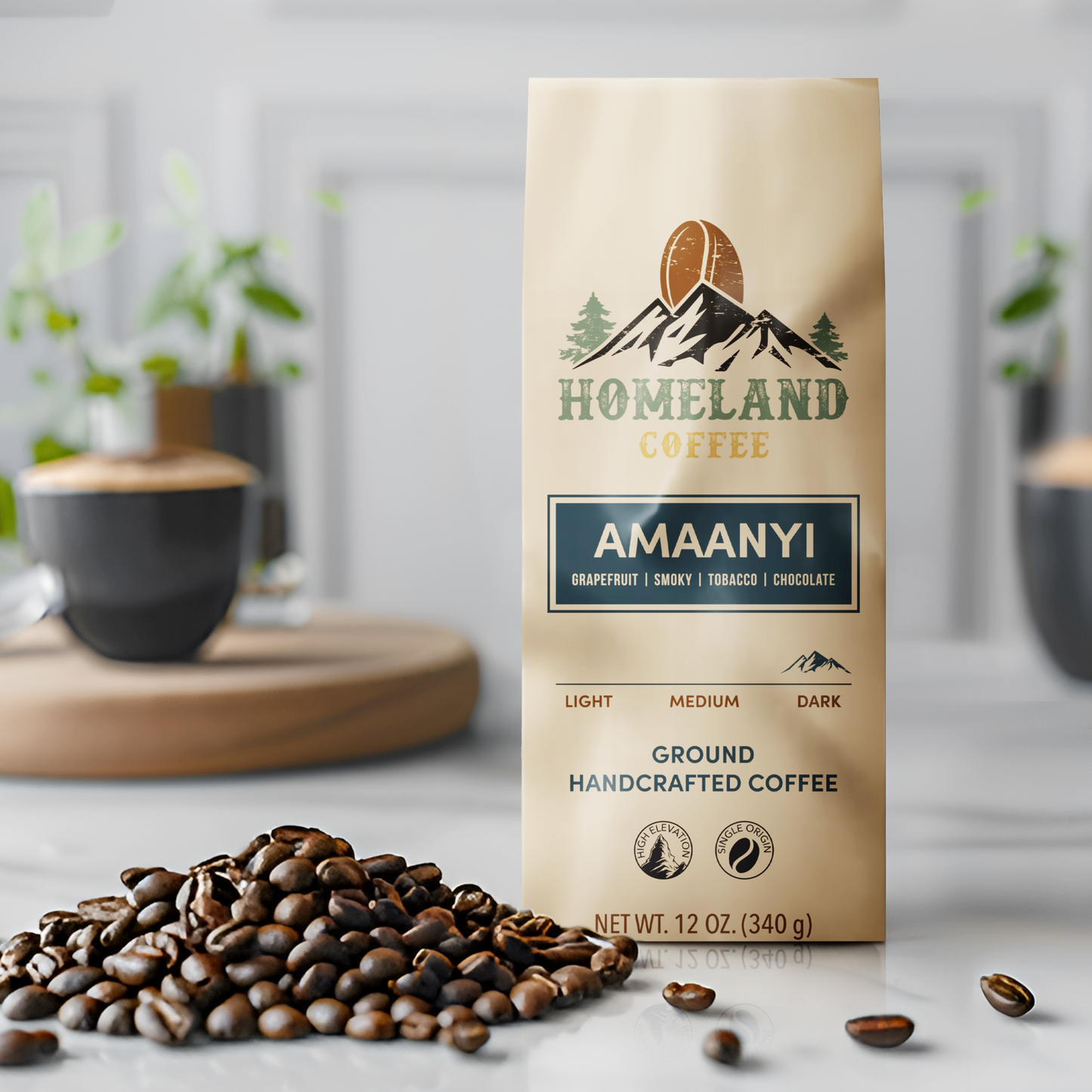 AMAANYI Dark Roast Ground Coffee
