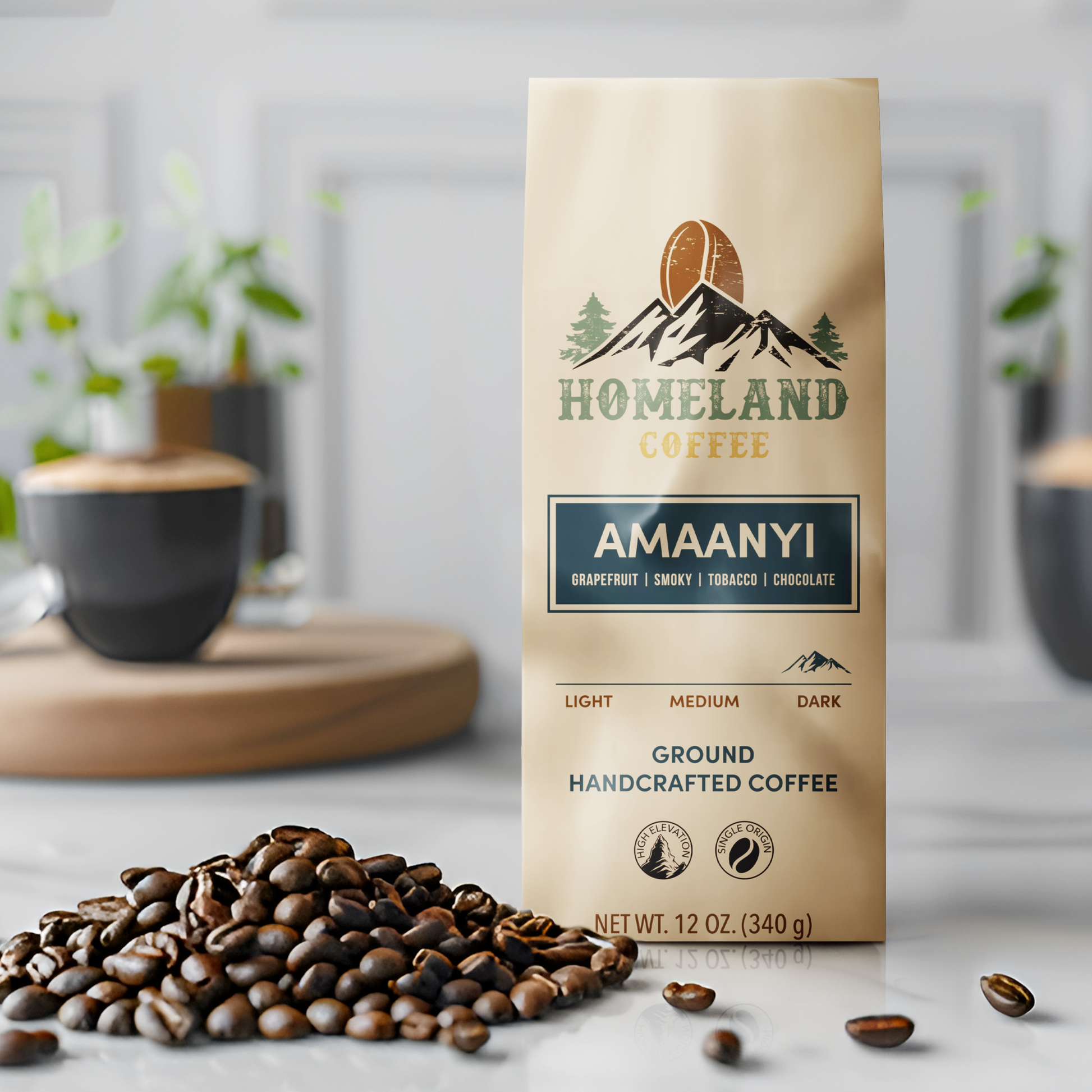 AMAANYI Dark Roast Ground Coffee