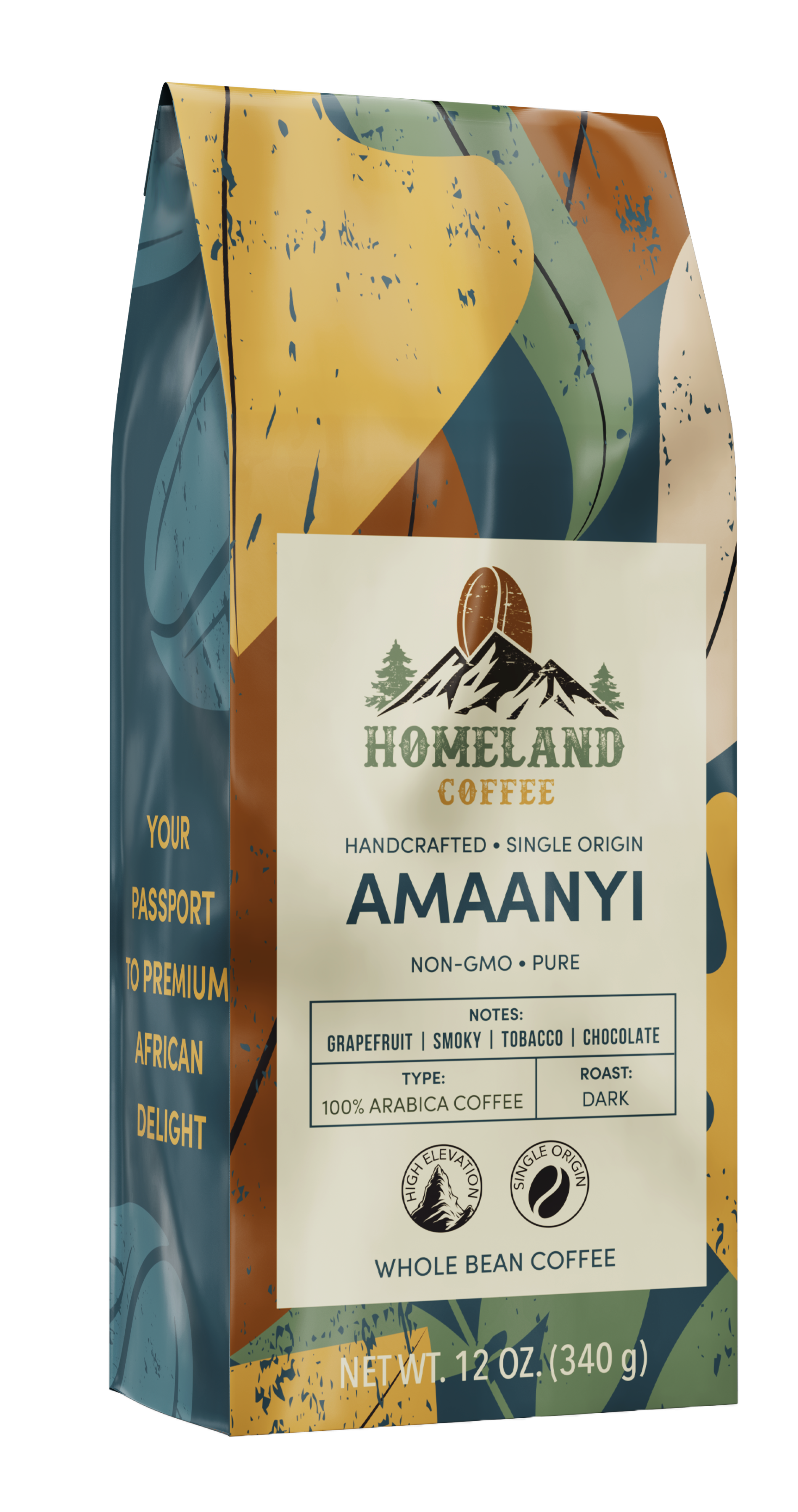 AMAANYI Dark Roast Whole Bean Coffee