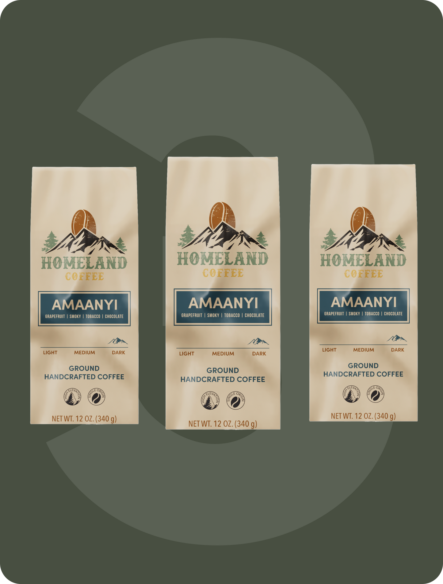 AMAANYI Dark Roast Ground Coffee