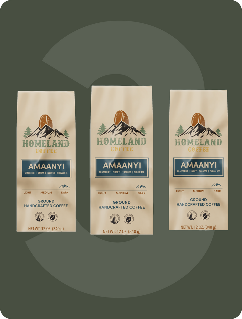 AMAANYI Dark Roast Ground Coffee