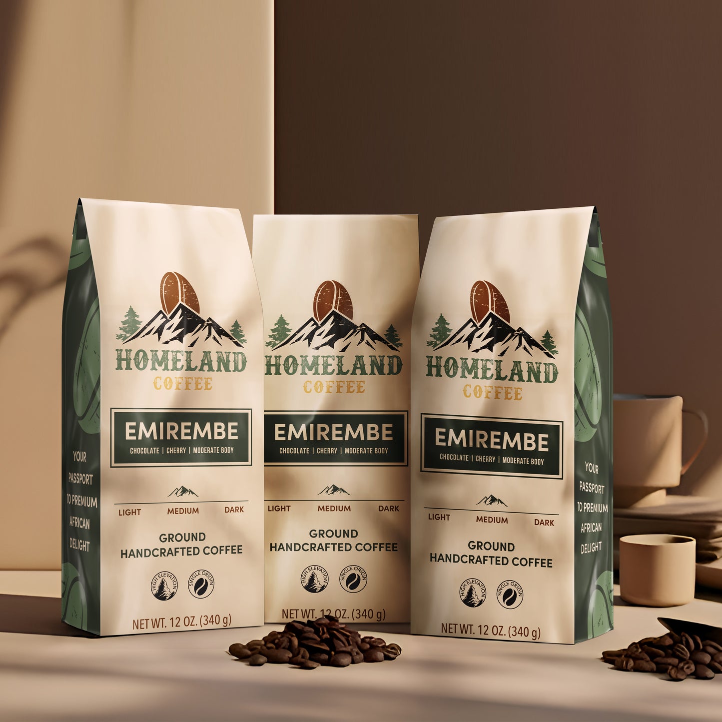 EMIREMBE Medium Roast Ground Coffee