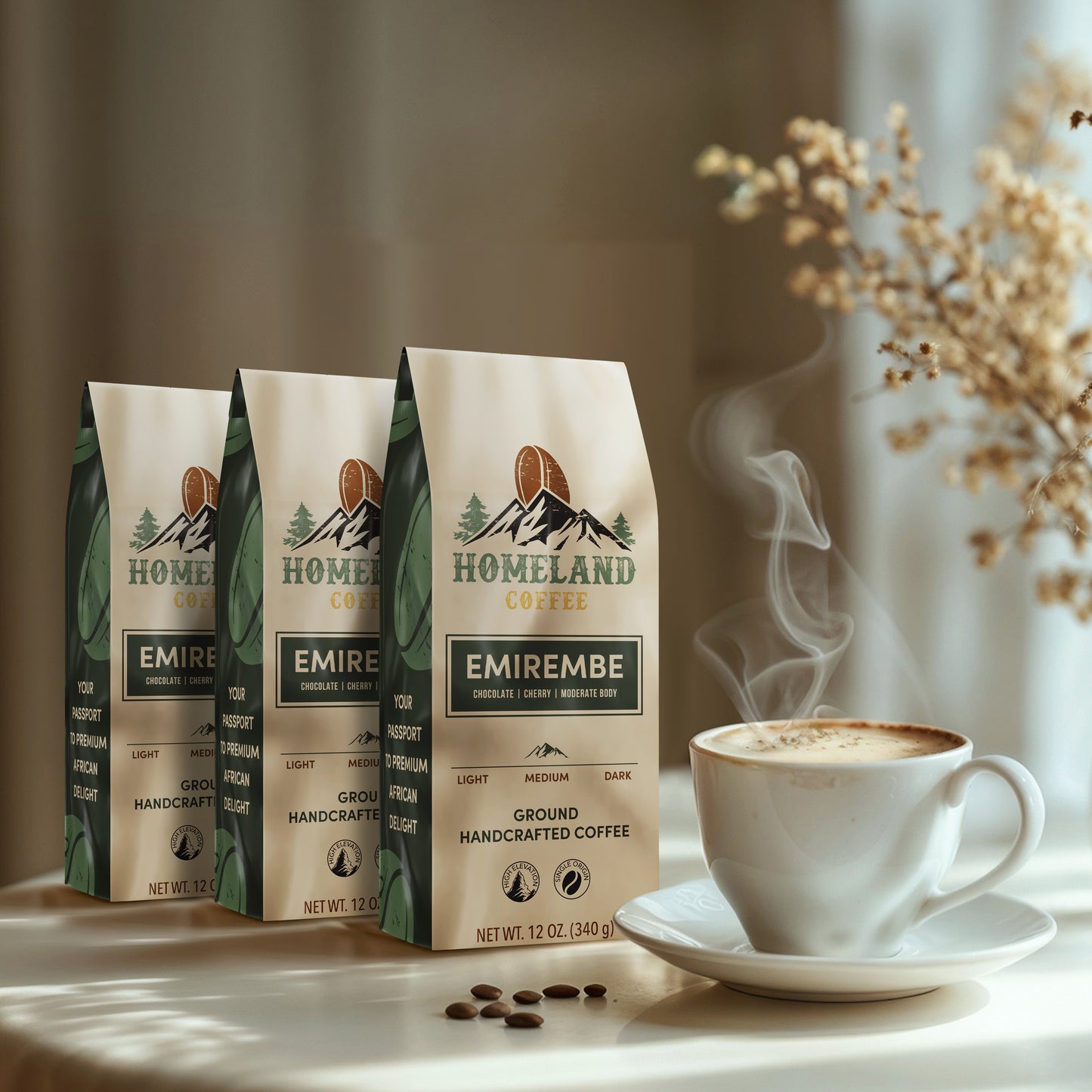 EMIREMBE Medium Roast Ground Coffee