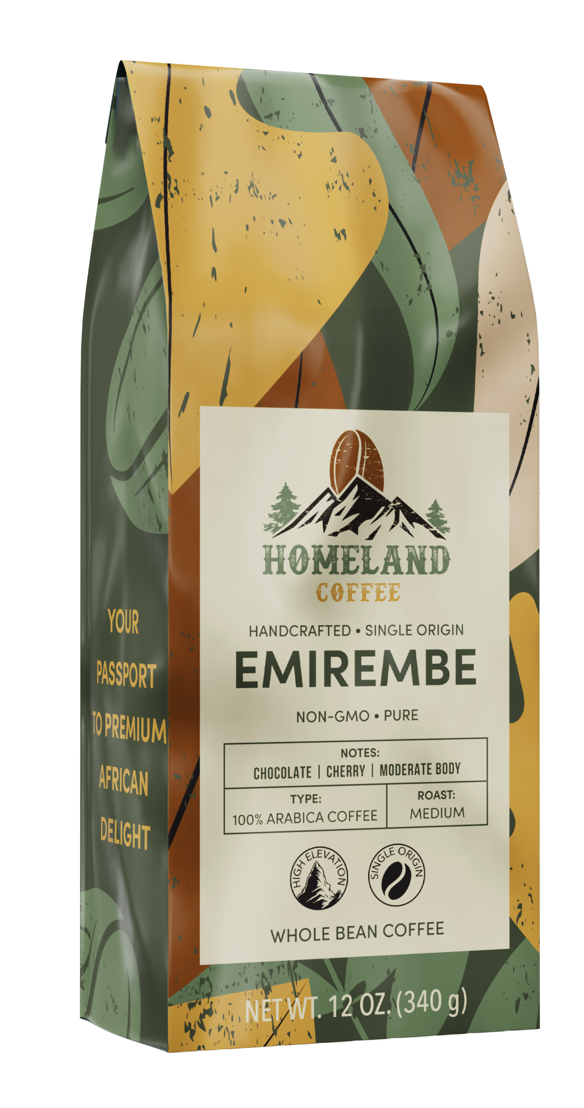 EMIREMBE Medium Roast Whole Bean Coffee