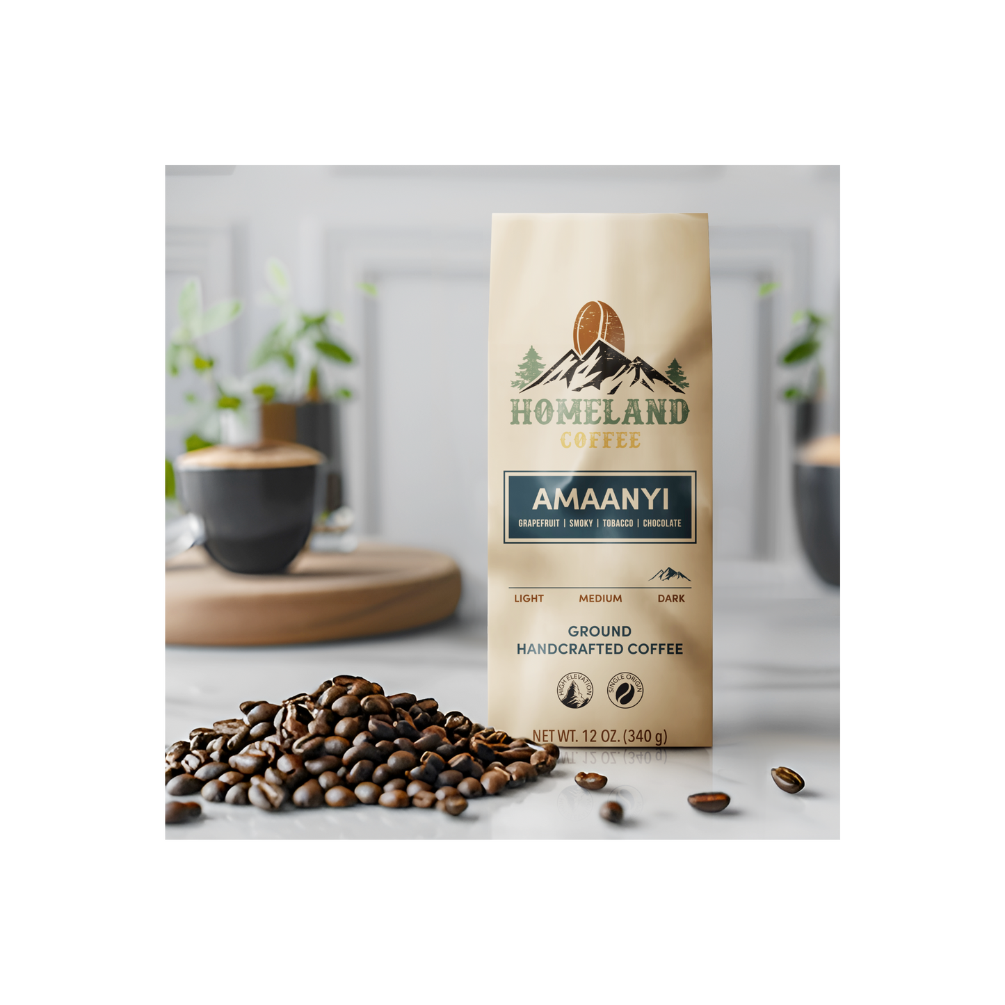 AMAANYI Dark Roast Ground Coffee