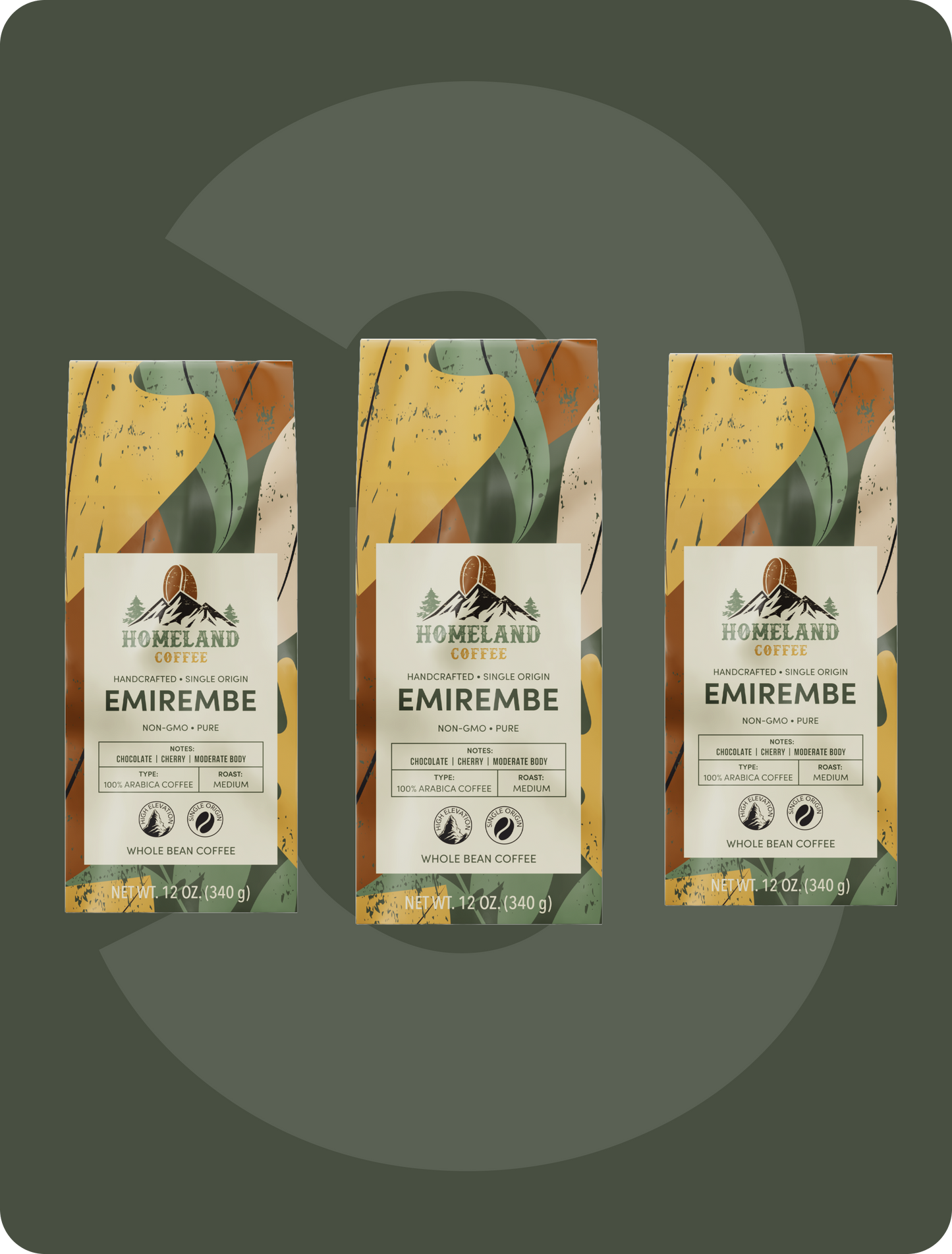 EMIREMBE Medium Roast Whole Bean Coffee