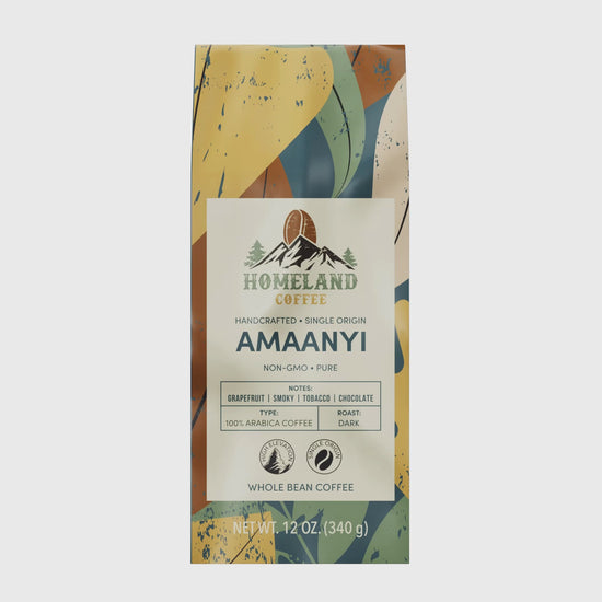 AMAANYI Dark Roast Whole Bean Coffee