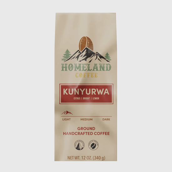 KUNYURWA Light Roast Ground Coffee